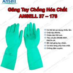 găng tay chống hóa chất ansell 37-176