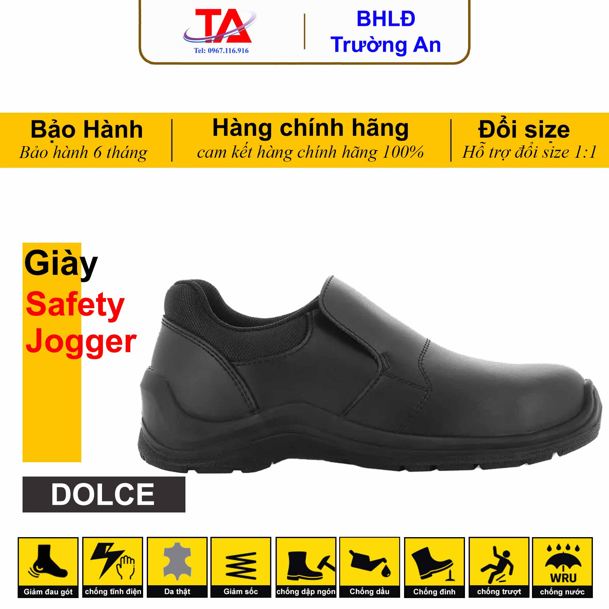 Giày bảo hộ Safety Jogger Dolce