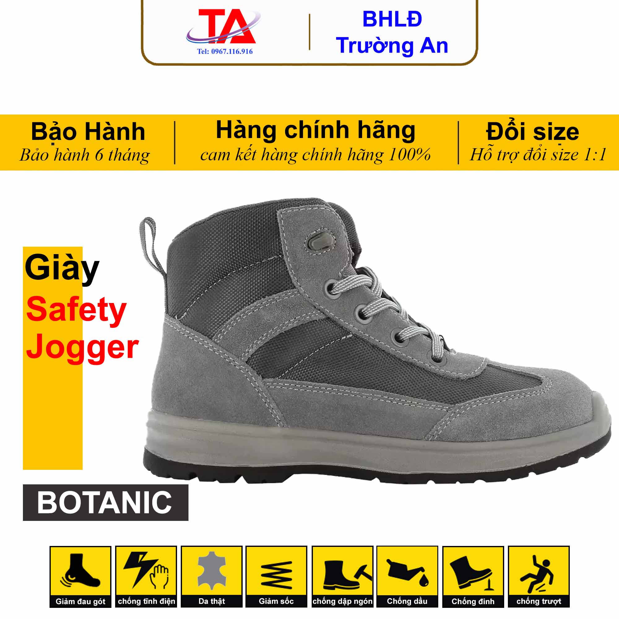 Giày bảo hộ Safety Jogger Botanic