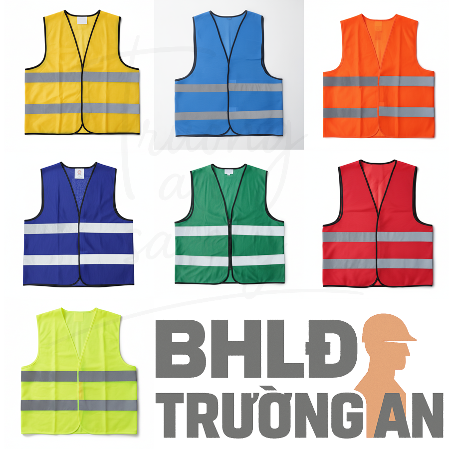 áo phản quang poly dán 30k